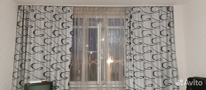 Комплект шторы и тюль