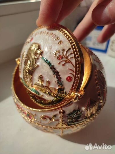 Перламутровая пепельница,шкатулка Сингапур новая