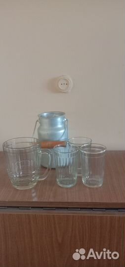 Бидон, стаканы СССР