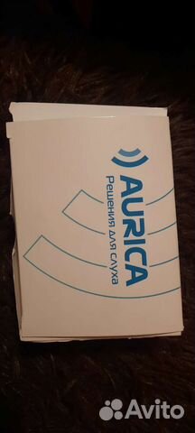 Слуховой аппарат новый