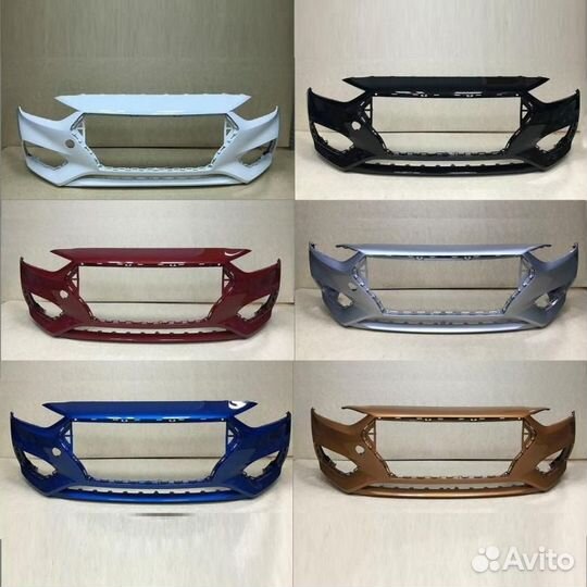 Бампера hyundai SoLaris