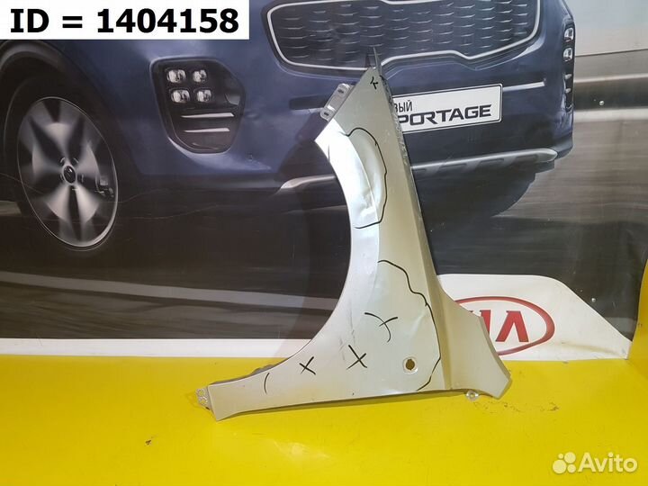 Крыло переднее левое Volkswagen Touareg