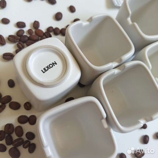 Фарфоровые кофейные чашки Lexon