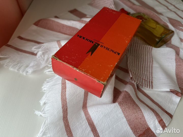 Одеколон Красная Москва фабрика Новая Заря винтаж