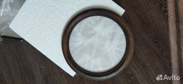 Рама буковая круглая