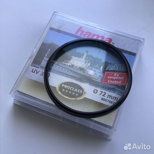 Фильтр для объектива уф Hama 72 мм