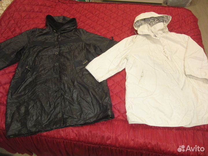 Утепленное пальто и плащ большого р-ра 64-66