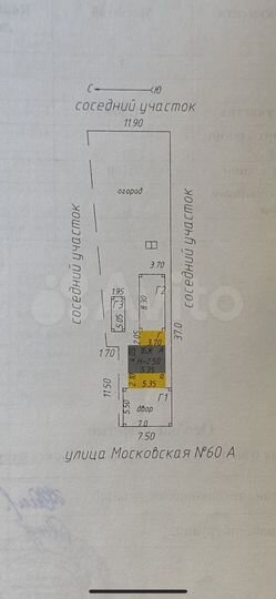 Дом 32 м² на участке 3,1 сот.