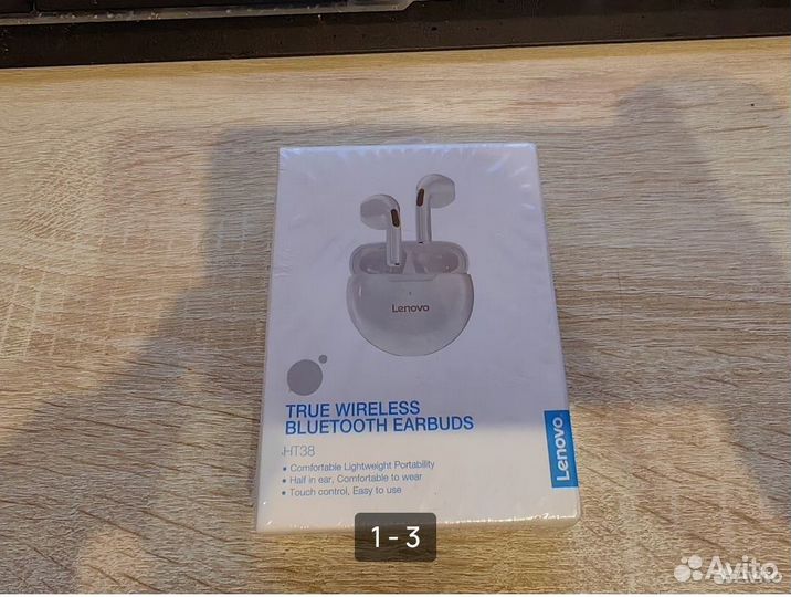 Наушники lenovo ht-38(беспроводные)