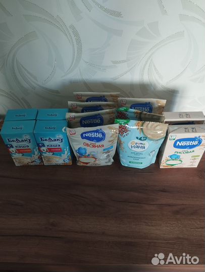 Детская молочная каша Nestle