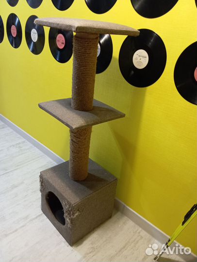 Когтеточка домик для кошки