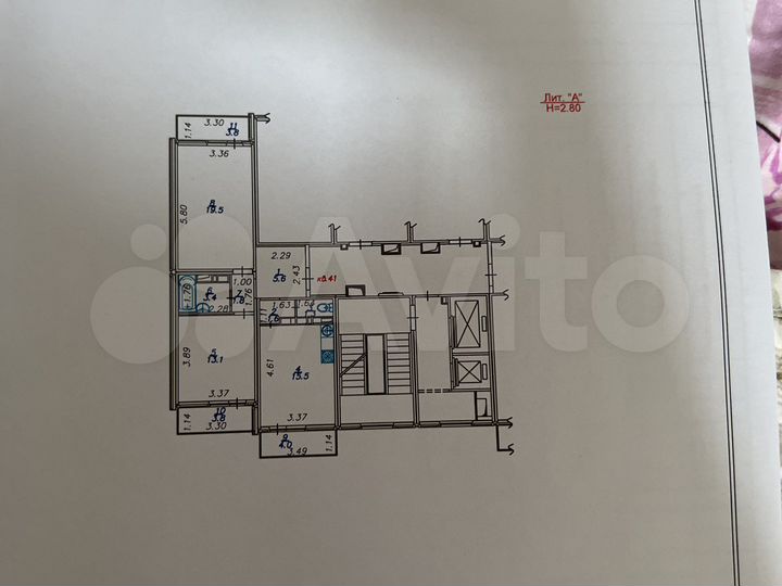 2-к. квартира, 67 м², 11/16 эт.