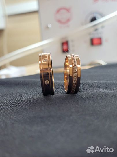 Обручальные кольца золото