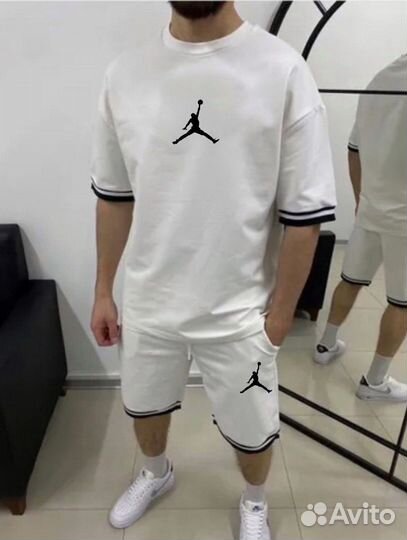 Летний костюм шорты футболка Nike Jordan