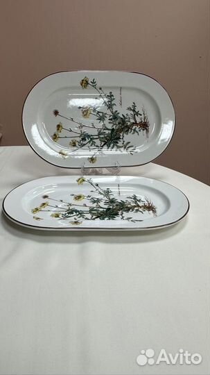 Блюдо Villeroy boch винтажная посуда