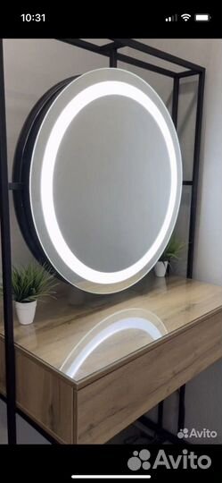 Гримерный стол двусторонний лофт. Обмен