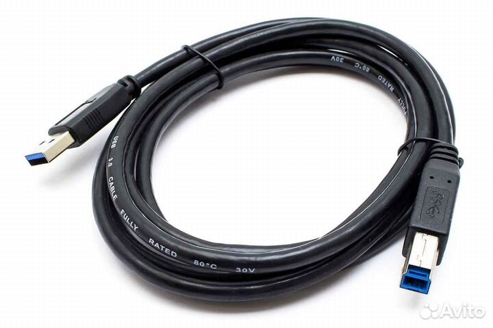 Новые кабели USB3.0 A(M) - B(M) 1.8 метра PER28