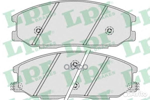Колодки тормозные дисковые 05P858 Lpr