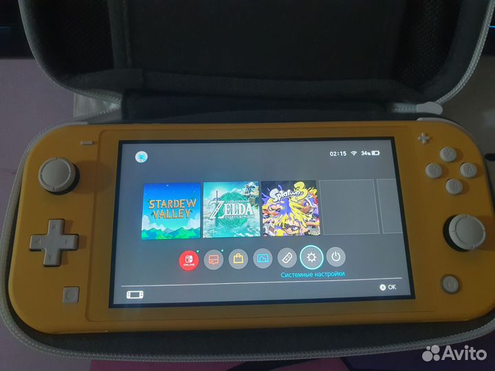 Приставка Nintendo Switch lite