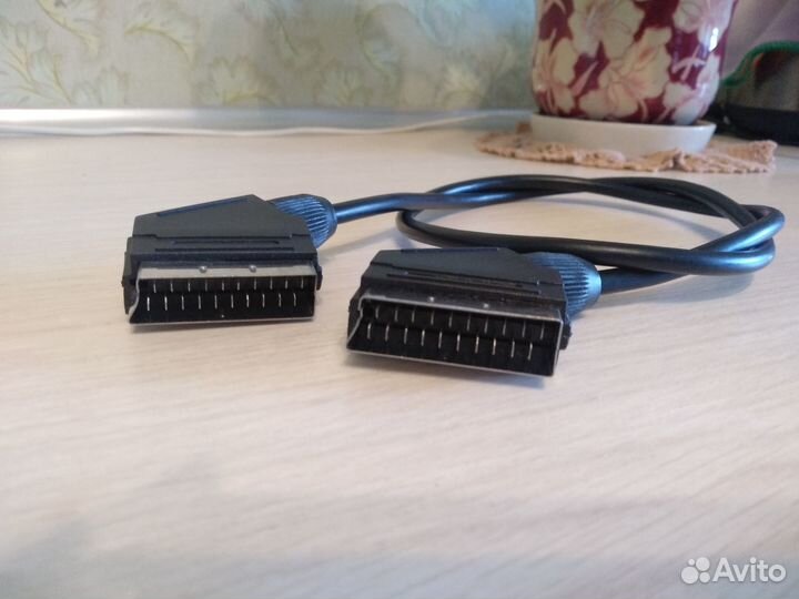 Шнур аудио-видео scart-scart (21pin)