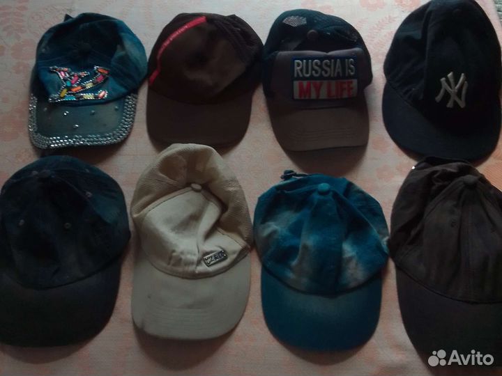Кепки новые и б/у