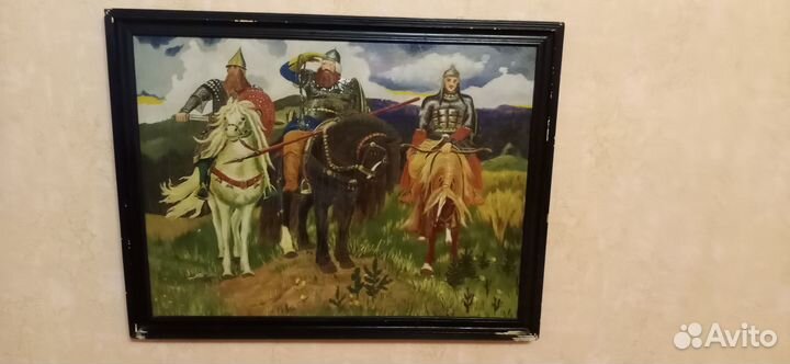 Картина маслом на холсте СССР