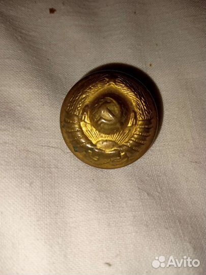 Пуговицы генеральские шинельные