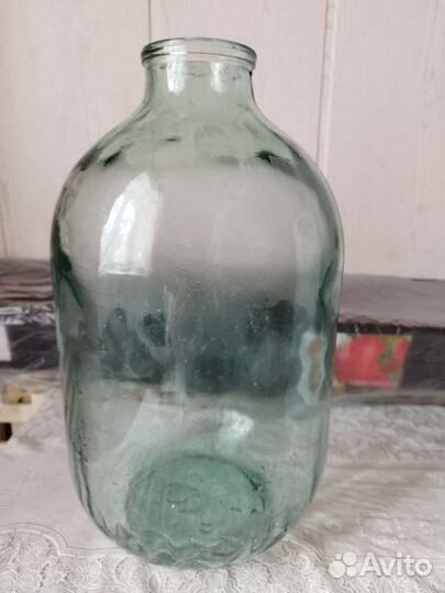 Бутыль стеклянная 10 литров