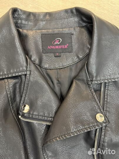 Куртка косуха винил женская