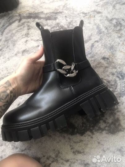 Ботинки челси женские 40