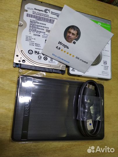 Переносной внешний диск 500Gb, 1Тб USB 3.0