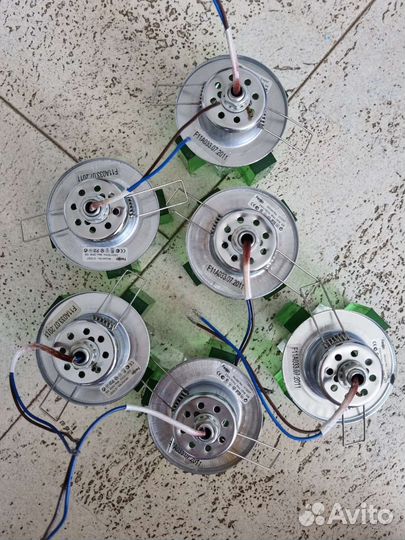 Б/у светильники 6 шт. +лампочки