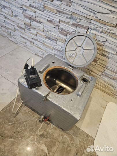 Бак перегонный из нержавейки 50л