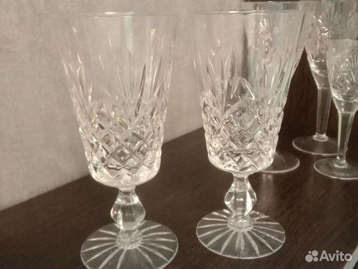 Фужеры хрустальные СССР5шт