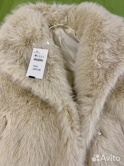Шуба из эко меха
