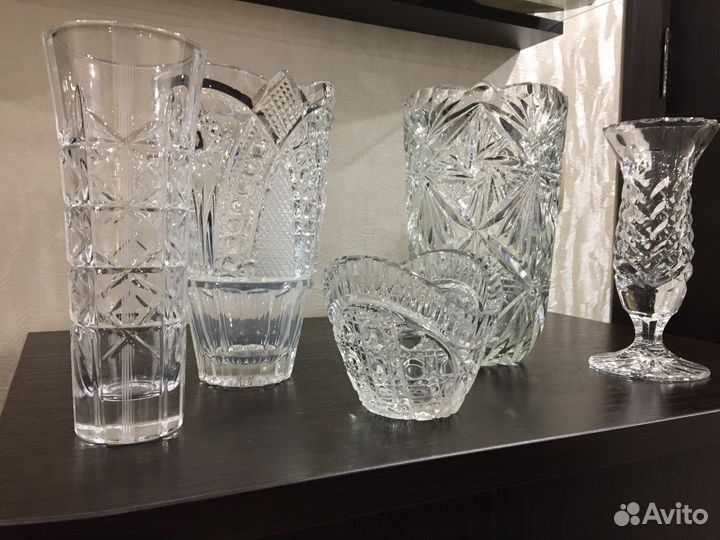 Хрустальная посуда СССР