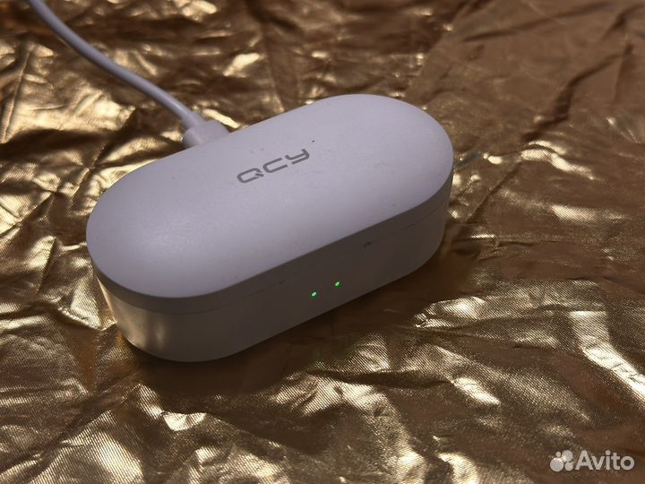 Беспроводные наушники QCY T3 белые