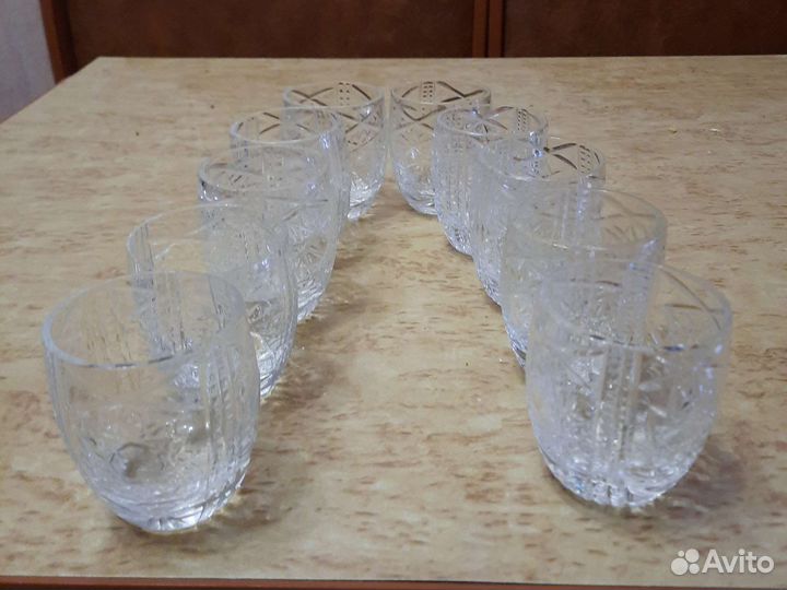 Хрустальные рюмки СССР