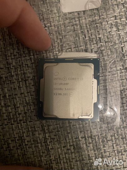 Процессор intel core i3 10100f