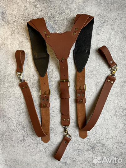 Подтяжки с широкими плечами