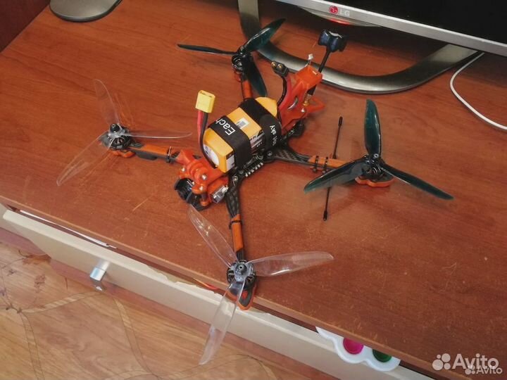 FPV квадрокоптер 7 дюймов