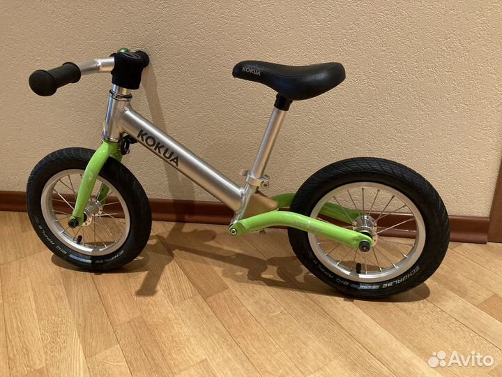 Беговел kokua likeabike jumper зеленый