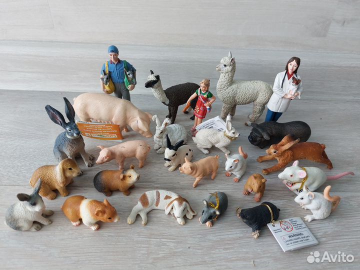 Schleich и др. Домашние животные, птицы