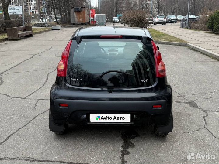 Peugeot 107 1.0 AMT, 2007, 173 500 км