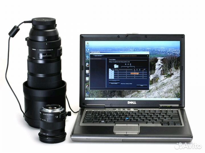Sigma USB Dock Canon и Nikon юстировка