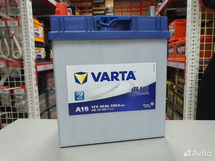 Аккумулятор Varta (Варта) 40Ah 330A прямая полярн