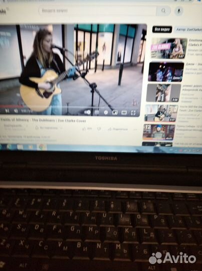 Ноутбук toshiba satellite a300