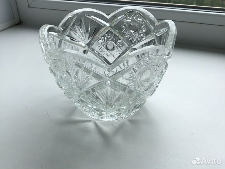 Хрустальная посуда вазы хрустальные СССР