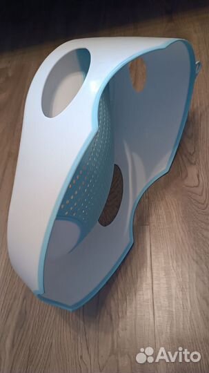 Горка для купания малыша с силиконовой сеткой