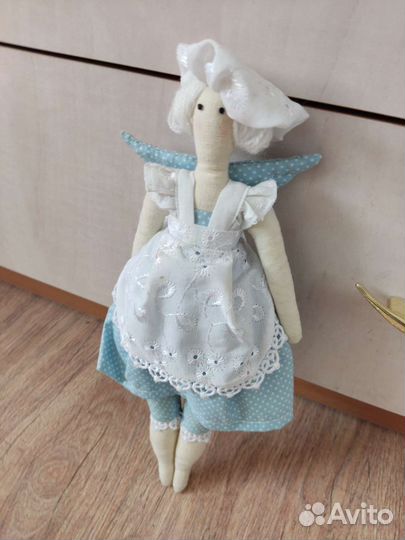 Текстильная кукла тильда, ручная работа